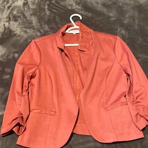 Candies open front blazer